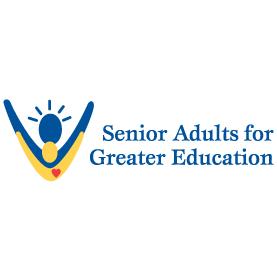 Senior Adults for Greater Education, S.A.G.E. Logo