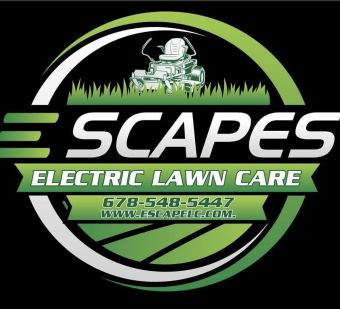 E-Scapes Electric Lawn Care Logo